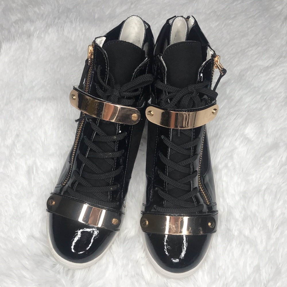 Report Signature fashion sneakers black/gold 7